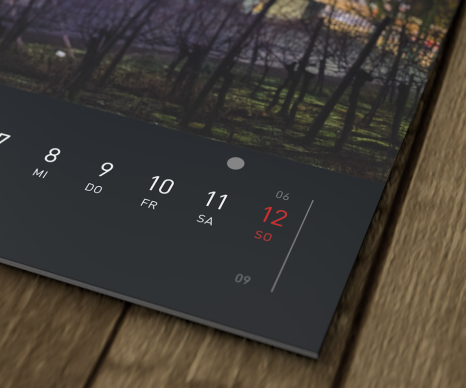 Hamburg Kalender Mondphasen