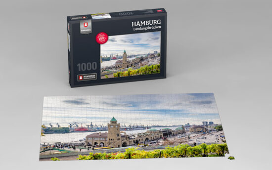 Hamburg Puzzle Landungsbrücken